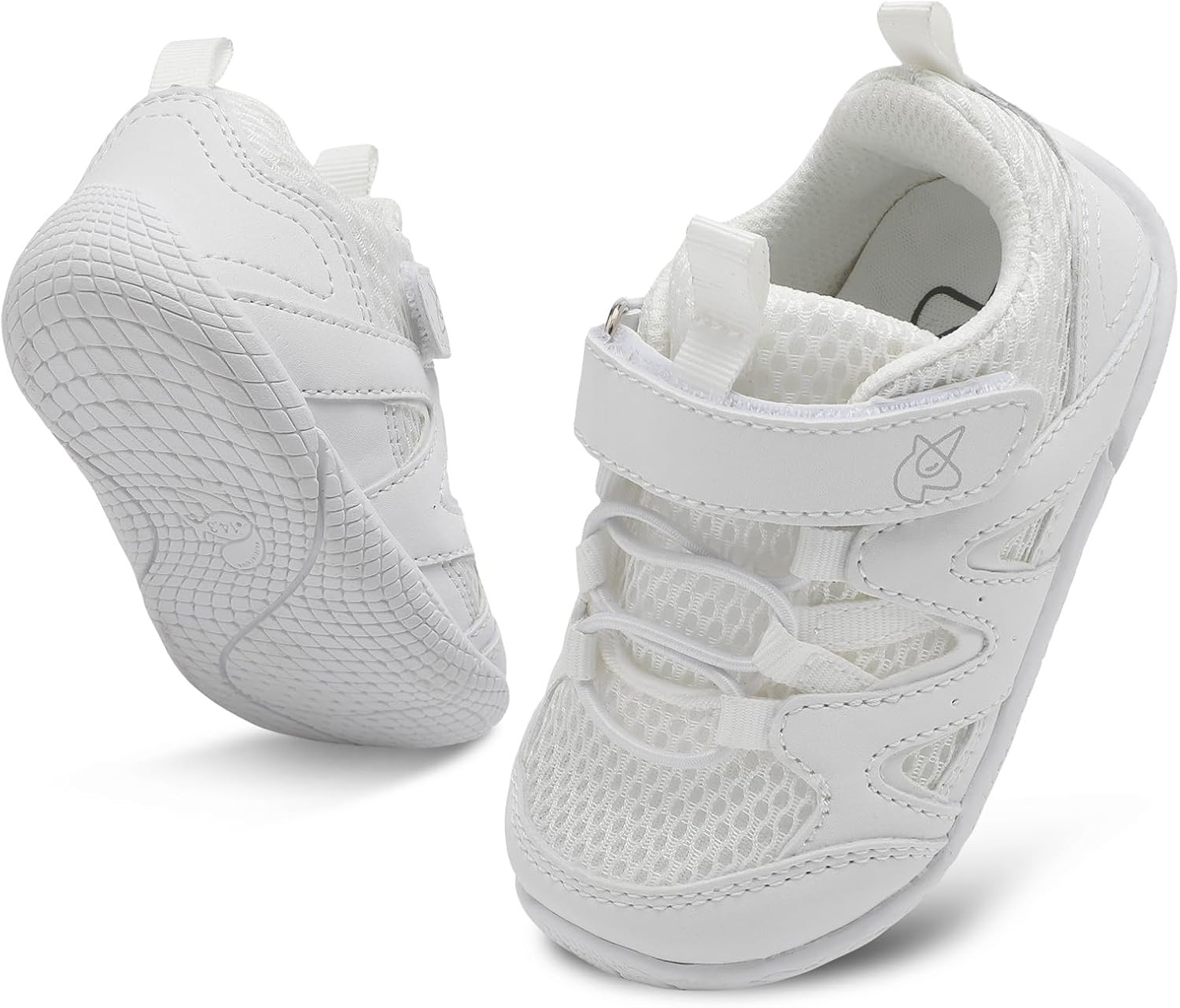 LeIsfIt Baby Shoes Boys Girls First Walking Shoes Non-Slip Toddler Breathable Sneakers Infant Sneakers