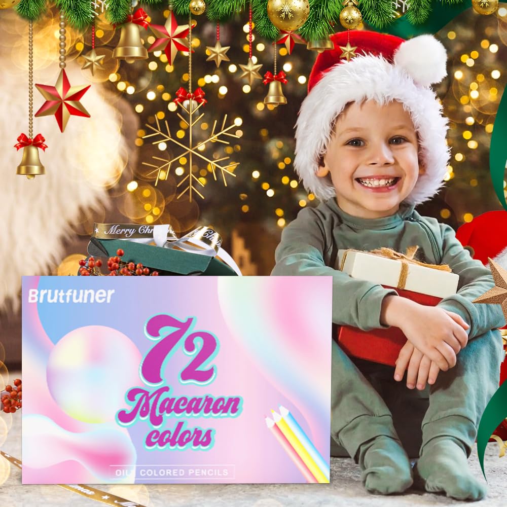 Amazon | LBW 72 マカロンパステル色鉛筆セット ソフトコア マカロン