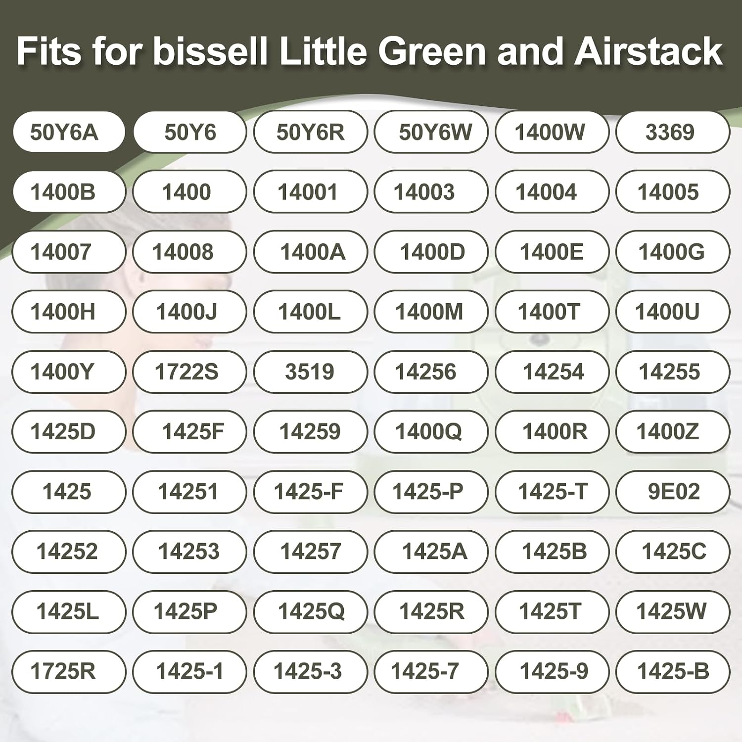 2035045 Airstack Bottom Seal for Bissell 1400 Little Green Vacuum