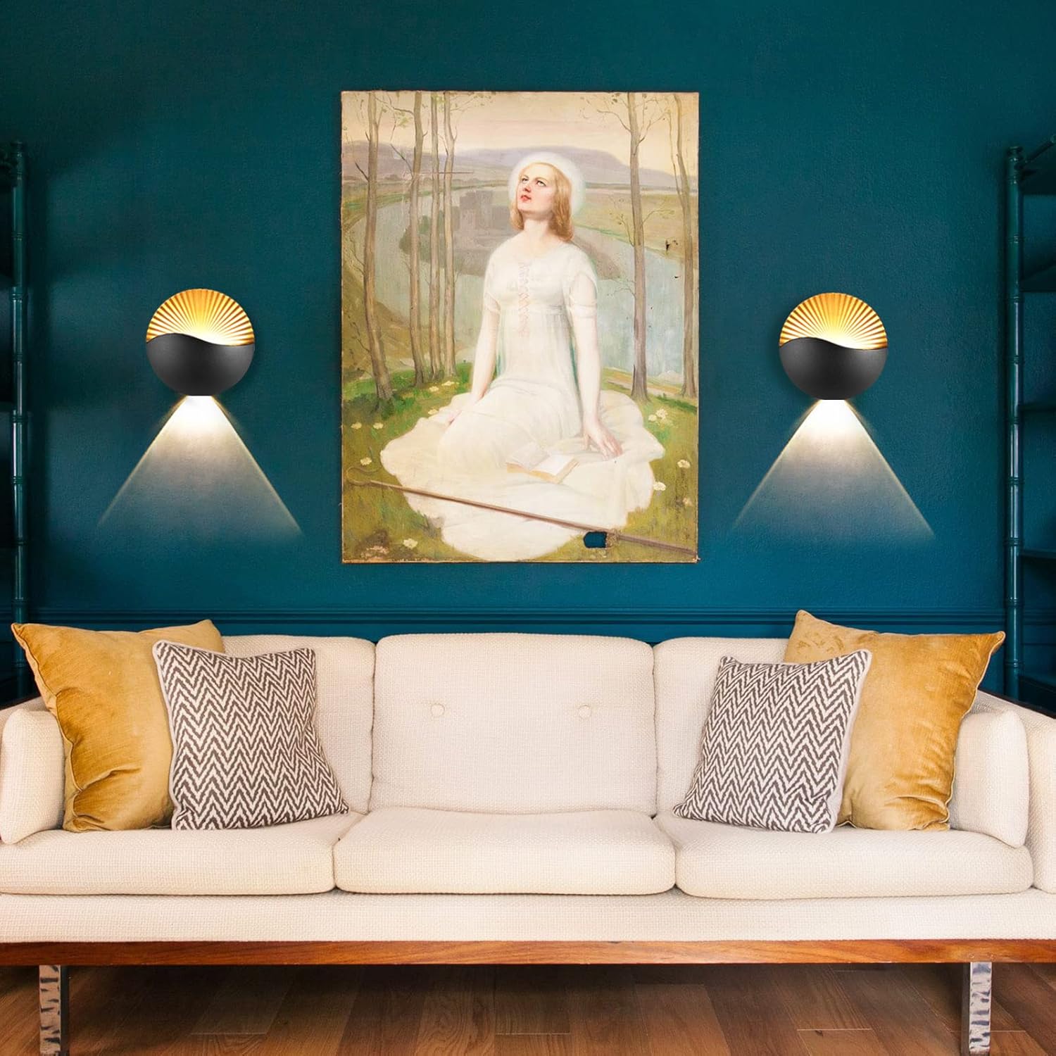 XEYOU 12W Modern Wall Sconce Light Up Down LED Wall Lamp Waterproof IP65 Aluminum Indoor Wall Mounted Led Light Fixture for Bedroom Living Room Bathroom Corridor Porch Stairs