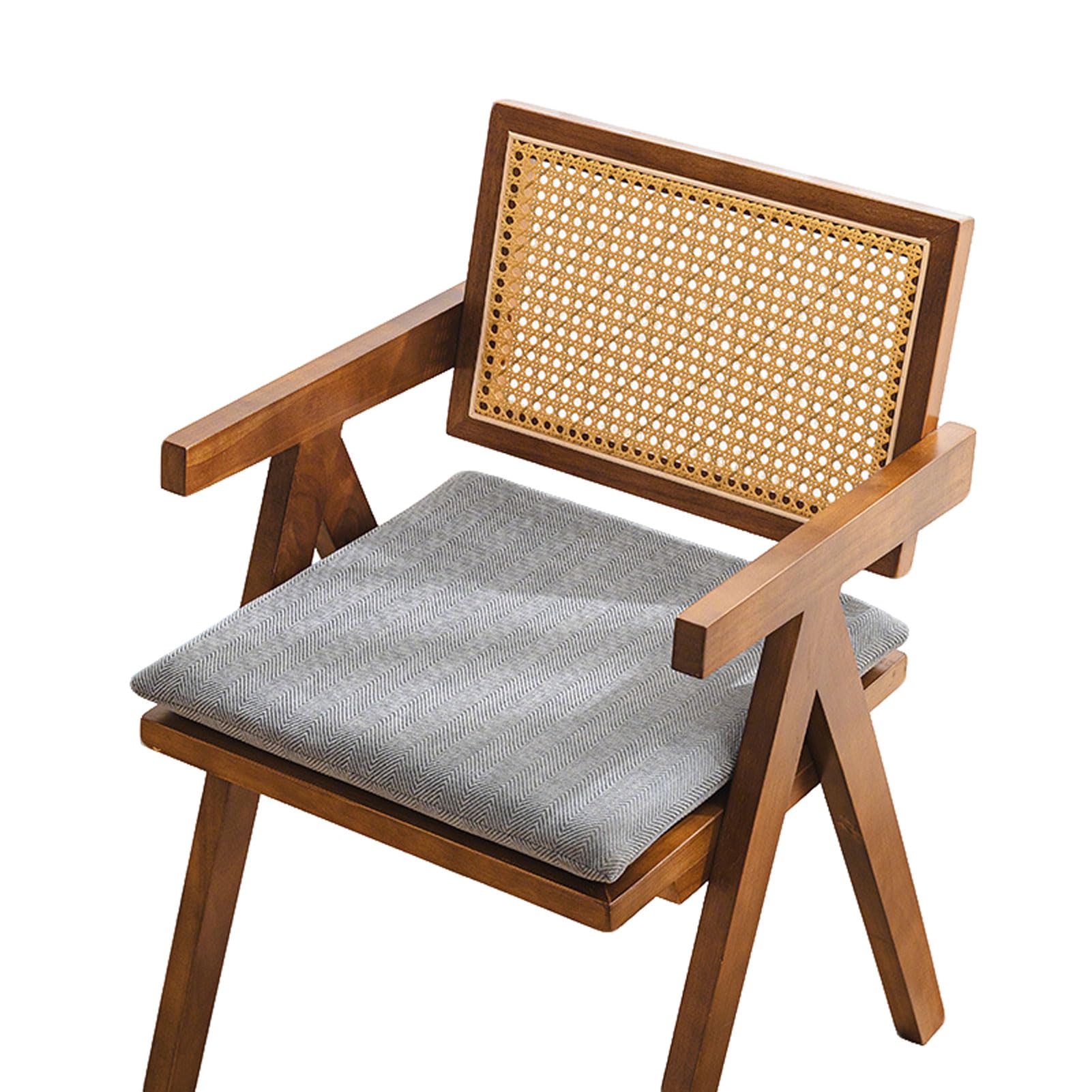 Coussins de siège mousse à mémoire de forme 45x45 cm - Lot de 2