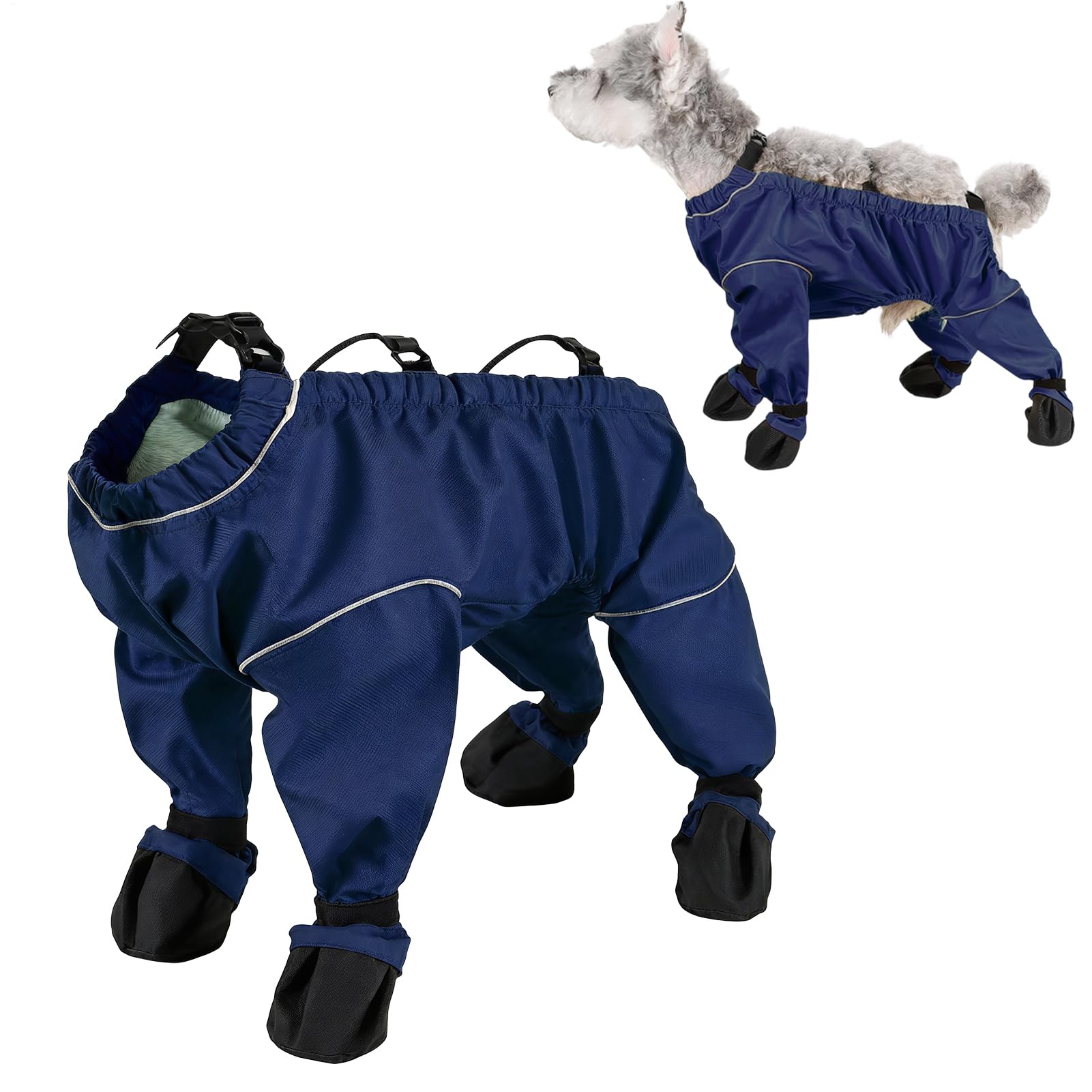 Traje frío transpirable para cachorros que evita temblores en paseos y hogar