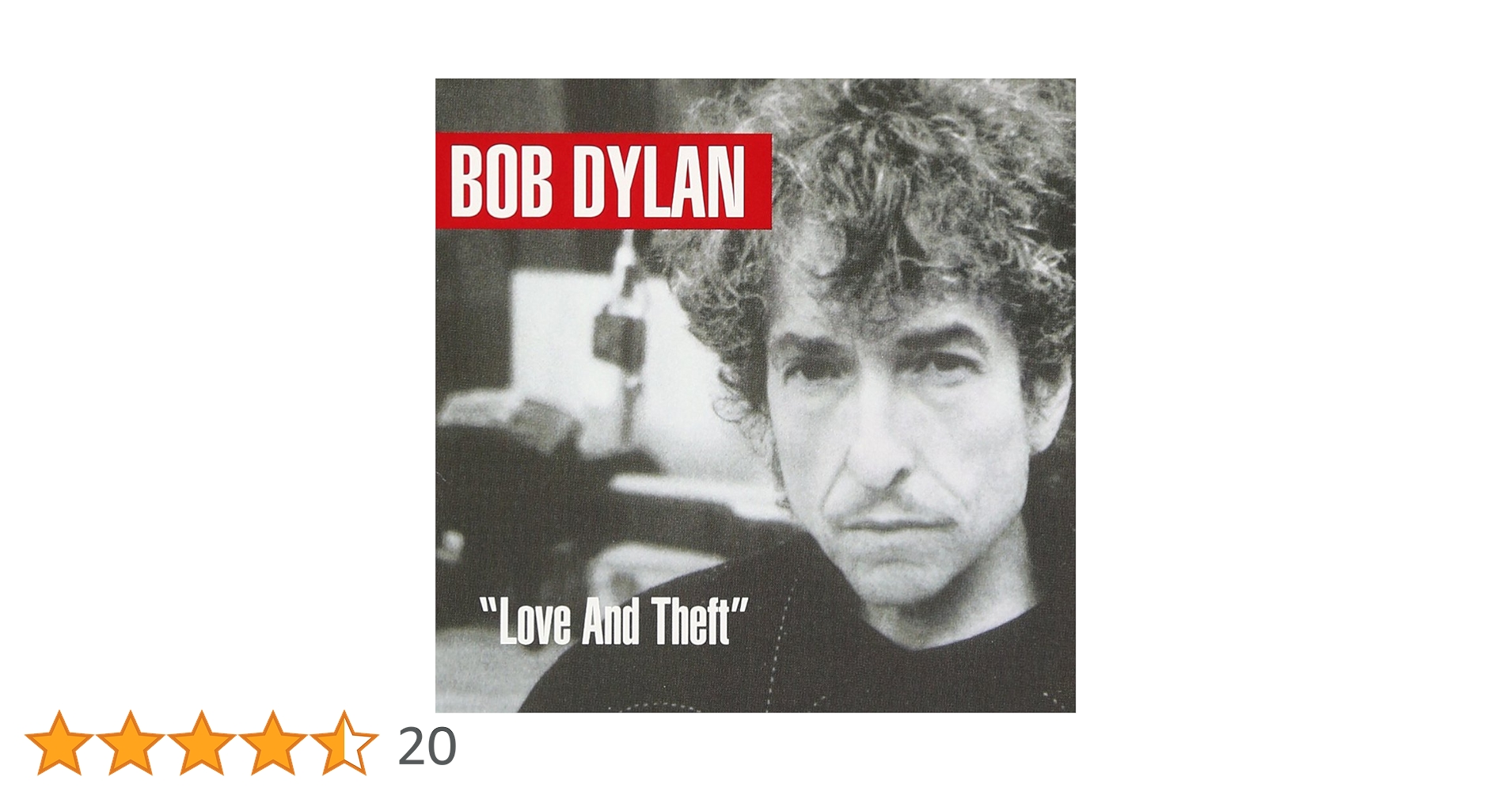 稀少高音質100番台Love&Theft Bob Dylanボブディランレコード 稀少高音質100番台Love&Theft Bob Dylanボブディランレコード