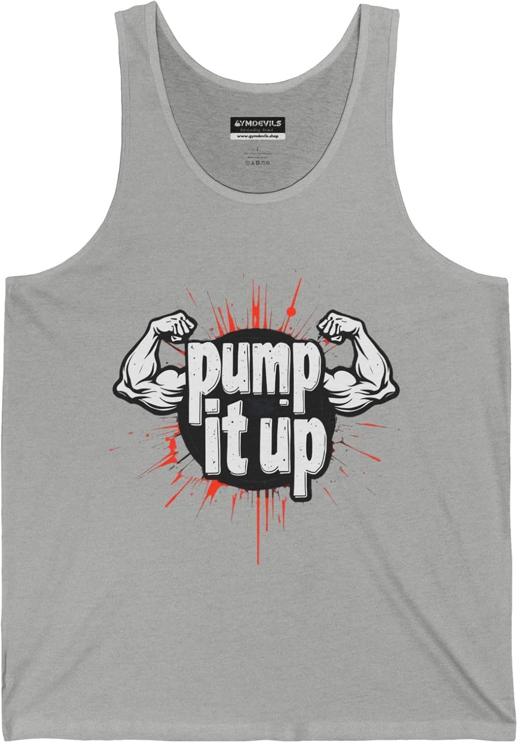 Arm Day Special Unisex Tank Top, Pump It Up, Gym Clothes, Workout T-Shirt, Male Female, Fitness Apparel