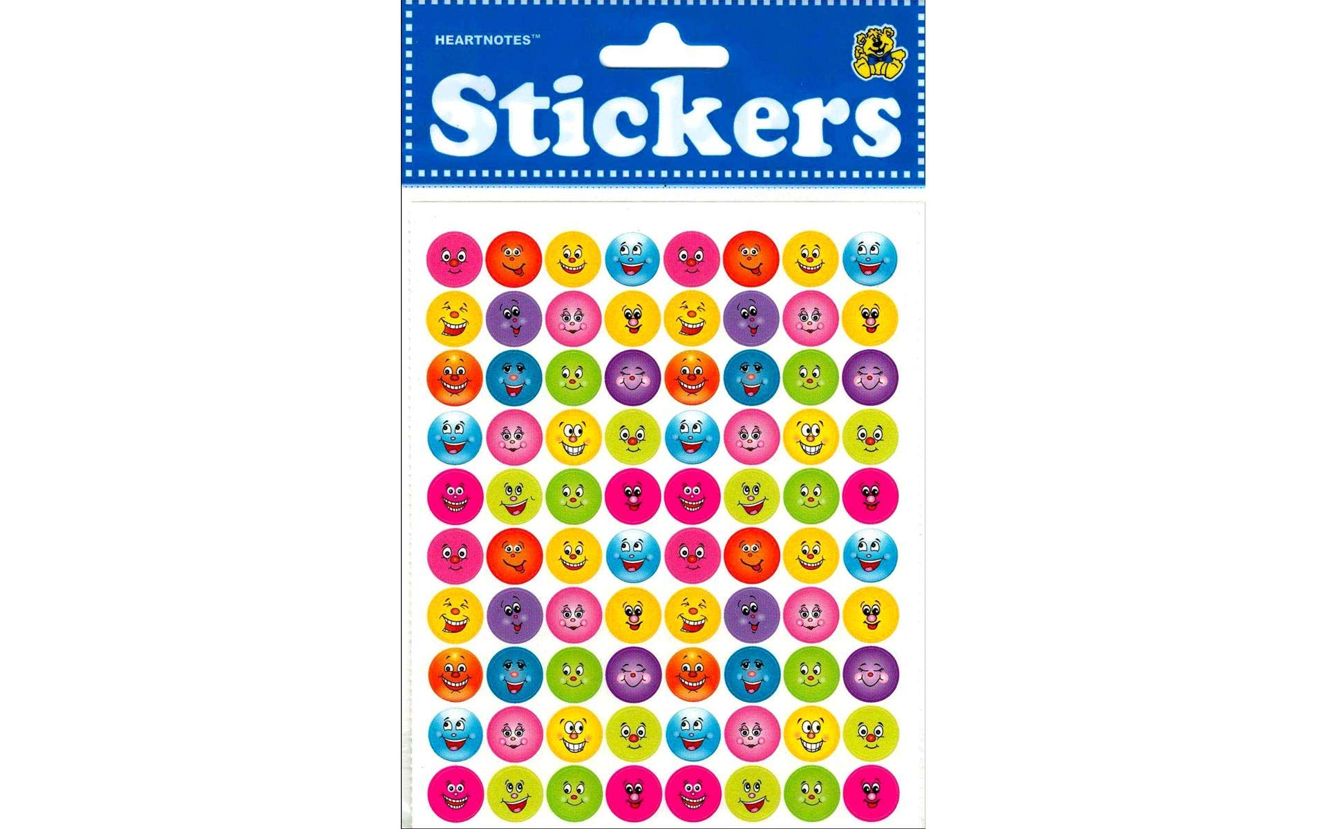 Sticker Smile Faces Tiny Goofy