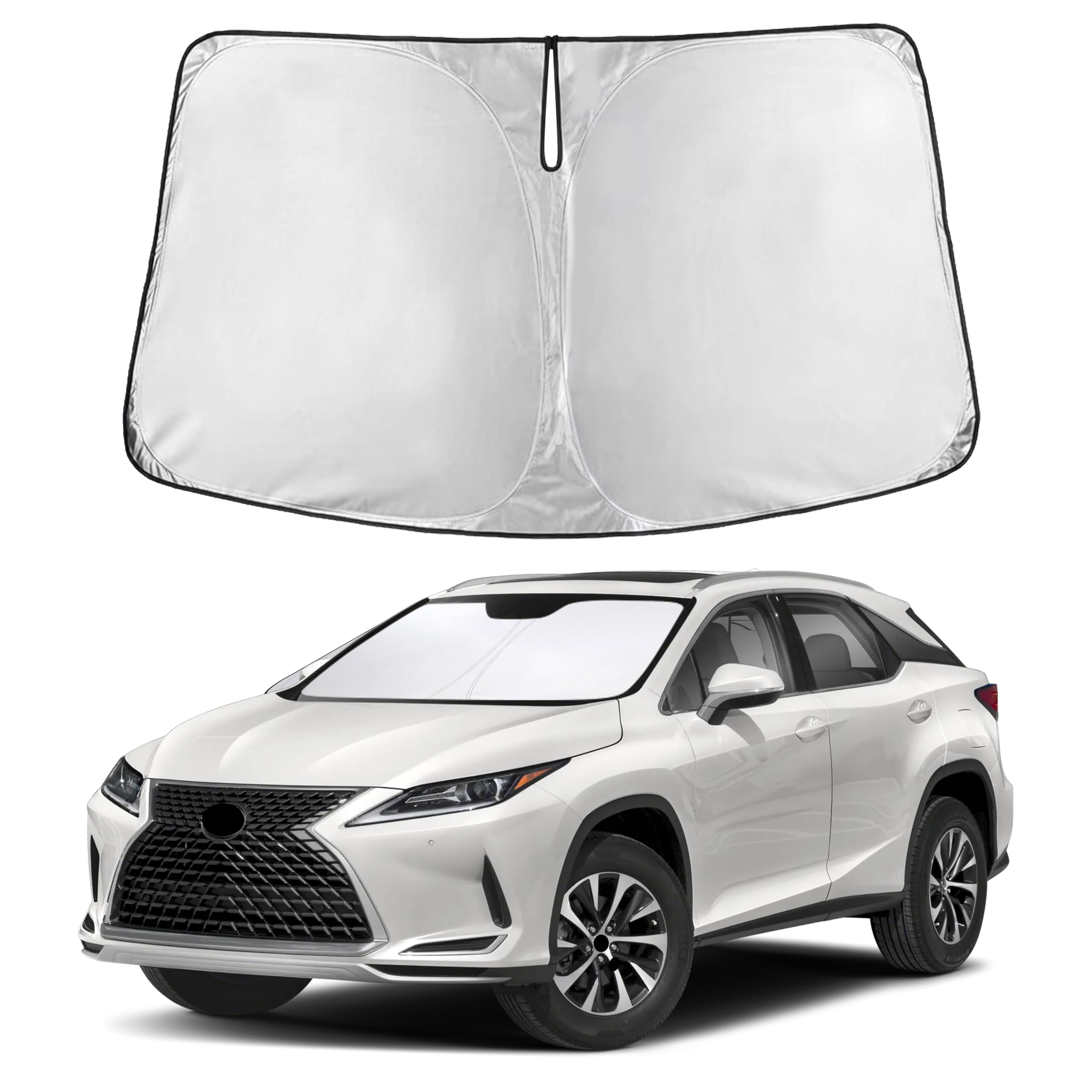 Autovir Windshields Sun Shade Fit for 2016-2020 2021 2022 Lexus RX-350