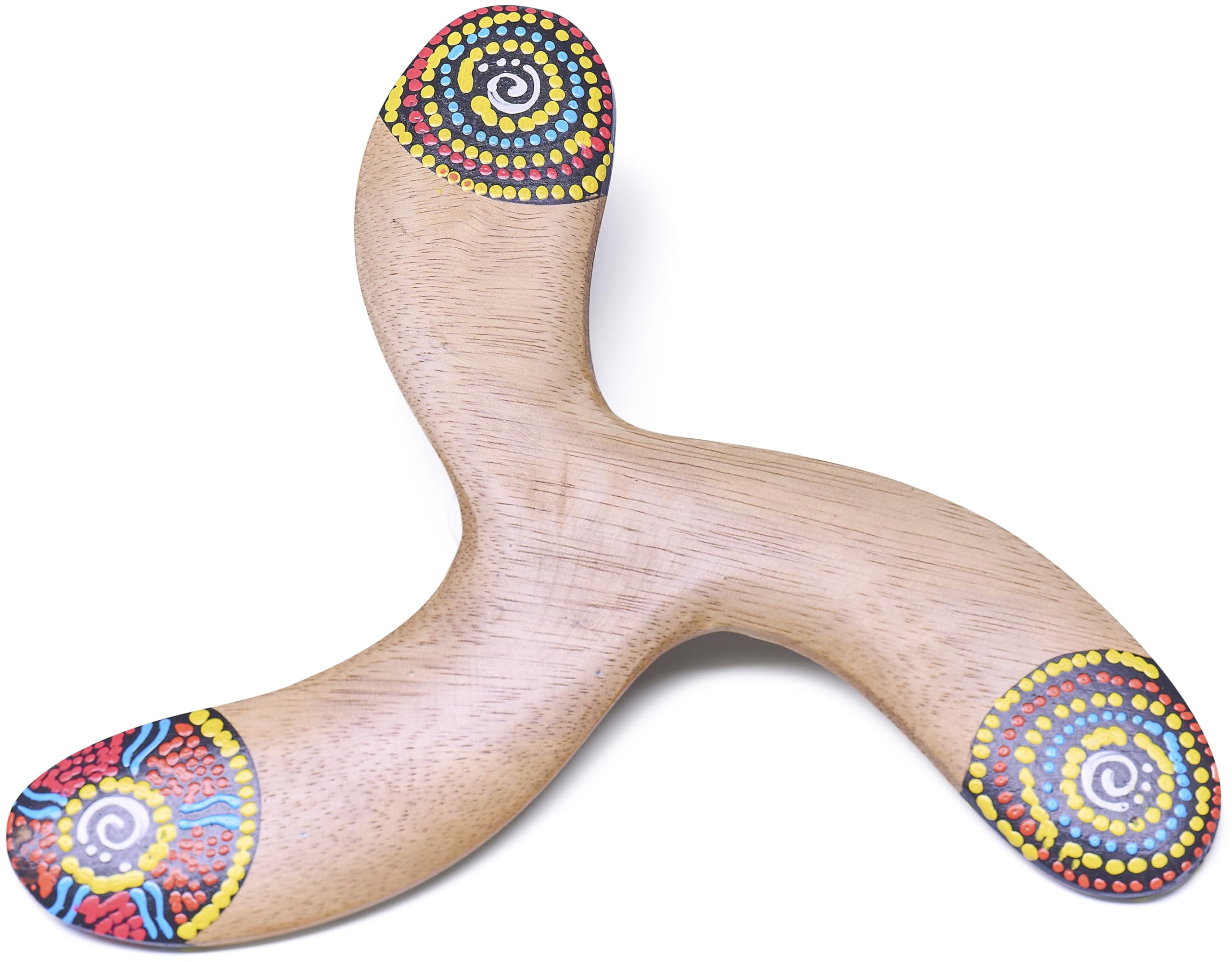 Boomerang de madera, 40 cm, canguro, pintado a mano, decorativo y funcional, adecuado para actividades al aire libre — view 17