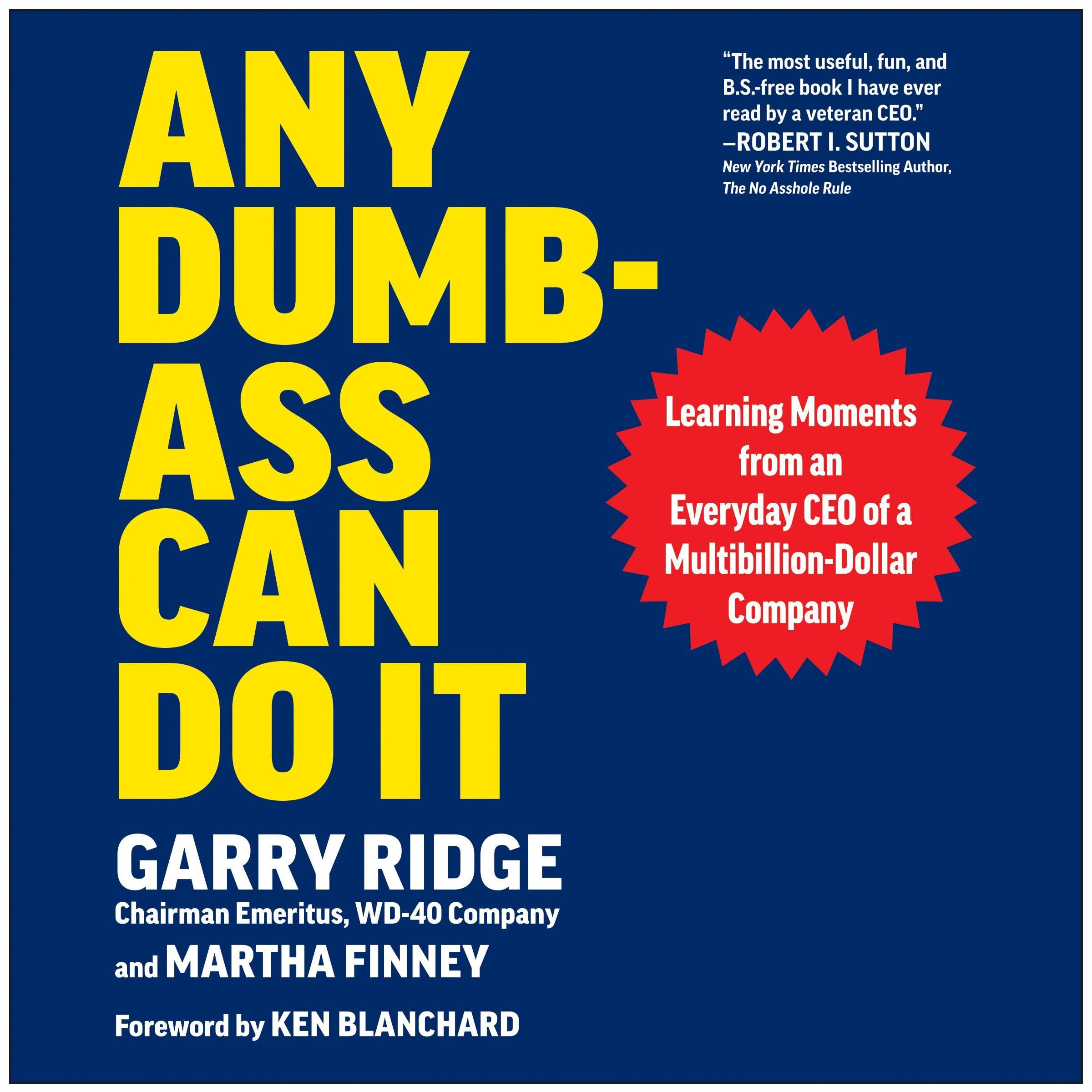 Cover art for Any Dumb-Ass Can Do It