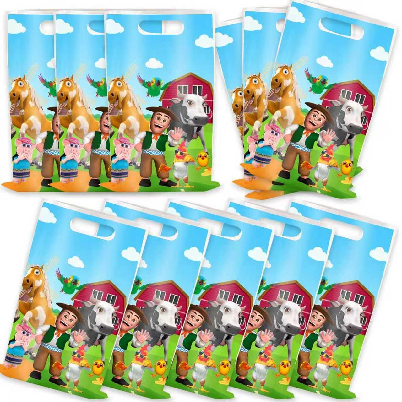 30Pack la granja de zenoon Gooddie Bags Party Supplies Birthday Decoration Gift Bags Birthday Party Decoration (Rea-A9)