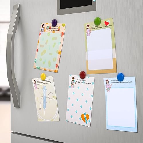 Miniatura 7 de Chinco 8 blocs de notas divertidos, blocs de notas divertidos para enfermeras, bloc de notas con temas médicos, blocs de notas sarcásticos,