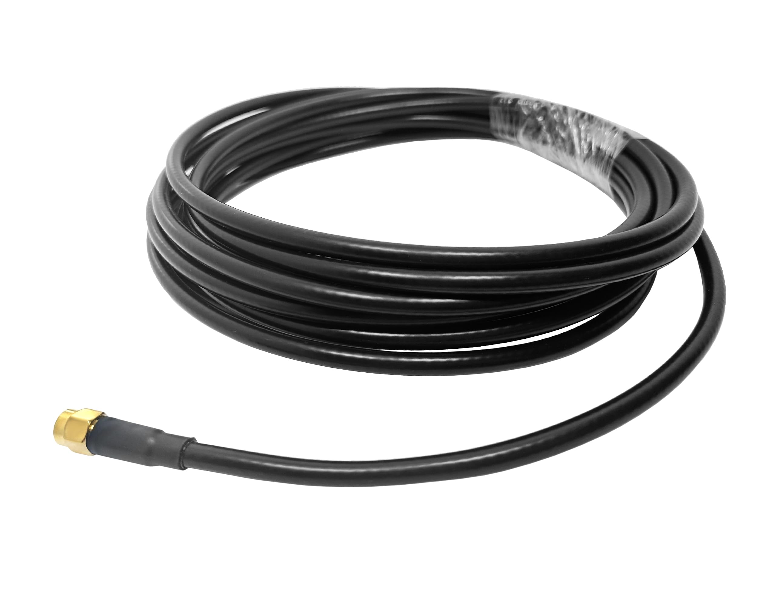 1 câble d'extension coaxial LMR200 mâle vers mâle pour radio 3G/4G/5G/GPS/WiFi/RF (0,3 m)