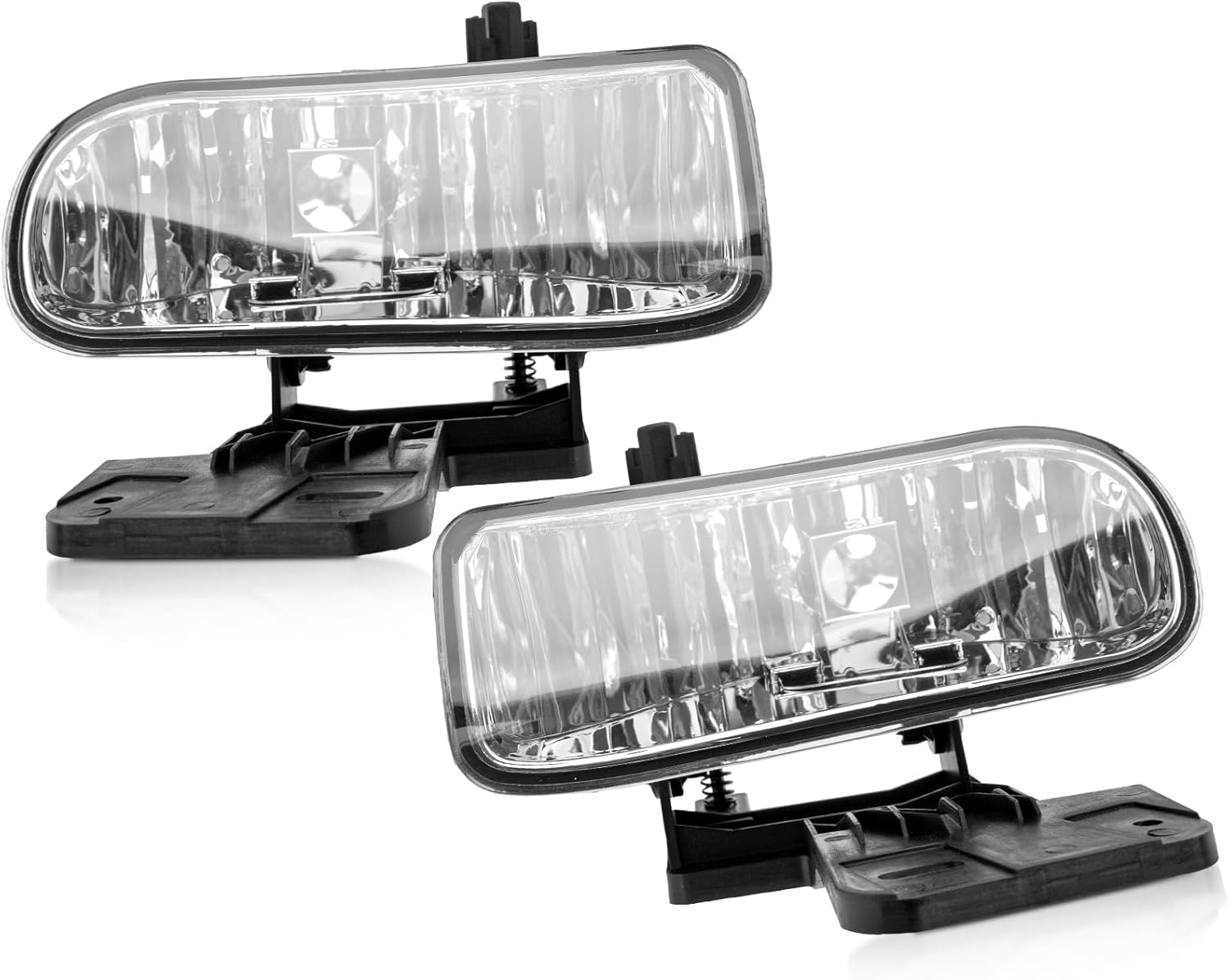 RP Remarkable Power, Fog Lights For 1999 2000 2001 2002 Sierra / 2000 2001 2002 2003 2004 2005 2006 Yukon/Yukon XL Pickup Truck SUV Clear Fog Lights Pair FL7084
