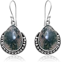 Vista 25 de Veracity Jewelry - Aretes de plata de ley con piedras preciosas para mujeres y niñas, regalo para su cumpleaños, aniversario, esposa, mamá, novia