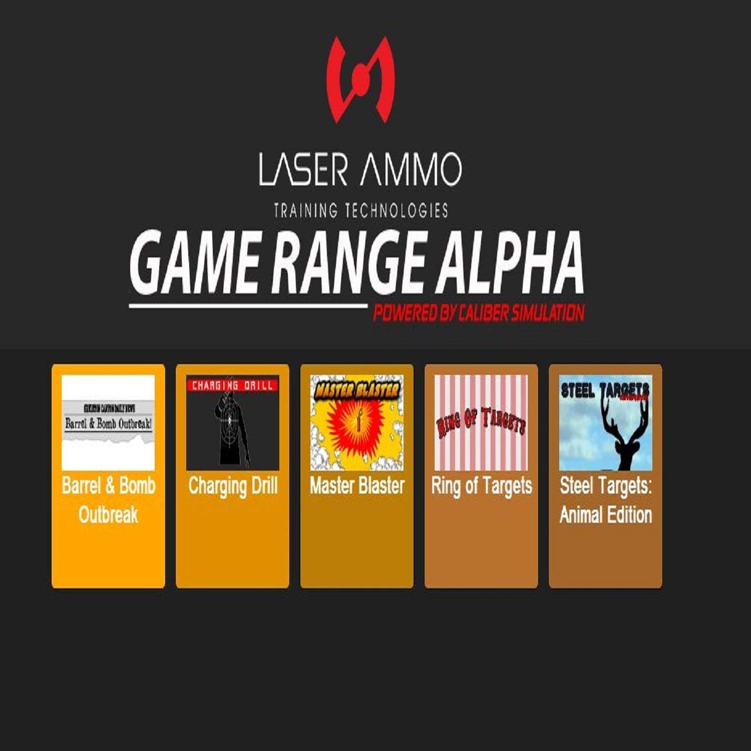 Game Range Alpha - Five Marksmanship Game Add On for The Smokeless Range