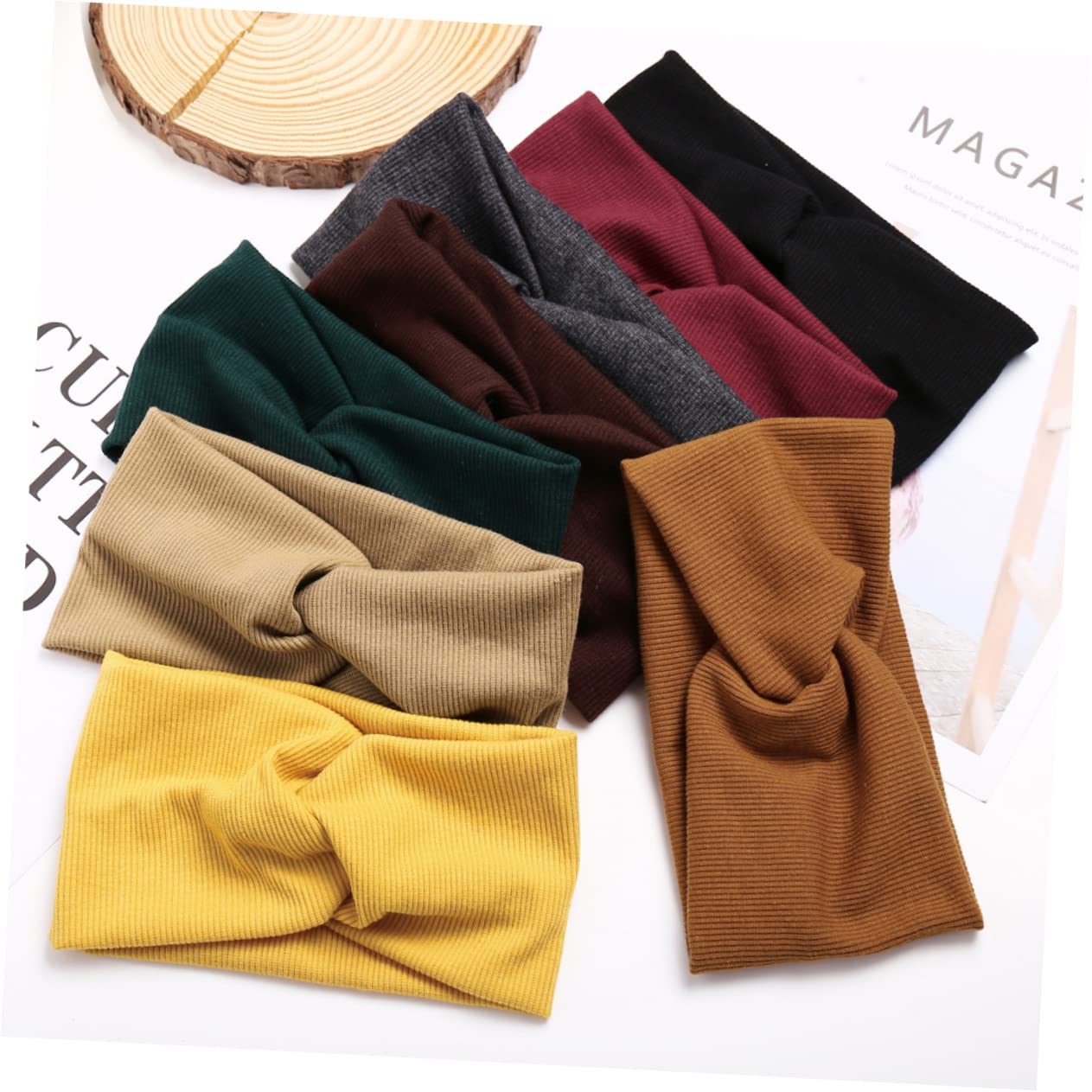 FRCOLOR 16 Stück Stirnband Haarbänder Für Damenhaar Professionelles Schweißband Zartes Schweißband Turban Kopfbedeckung Sport Schweißbänder Yoga Haarbänder Multifunktions Haarband