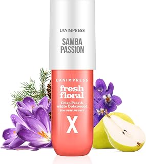 Perfume - No.10，Body Spray For Women（Eau De Perfum） Hair & Body Fragrance Mist（Juicy Pear +Pink Violet +White Cedarwood） Perfumes For Women（3 fl oz）