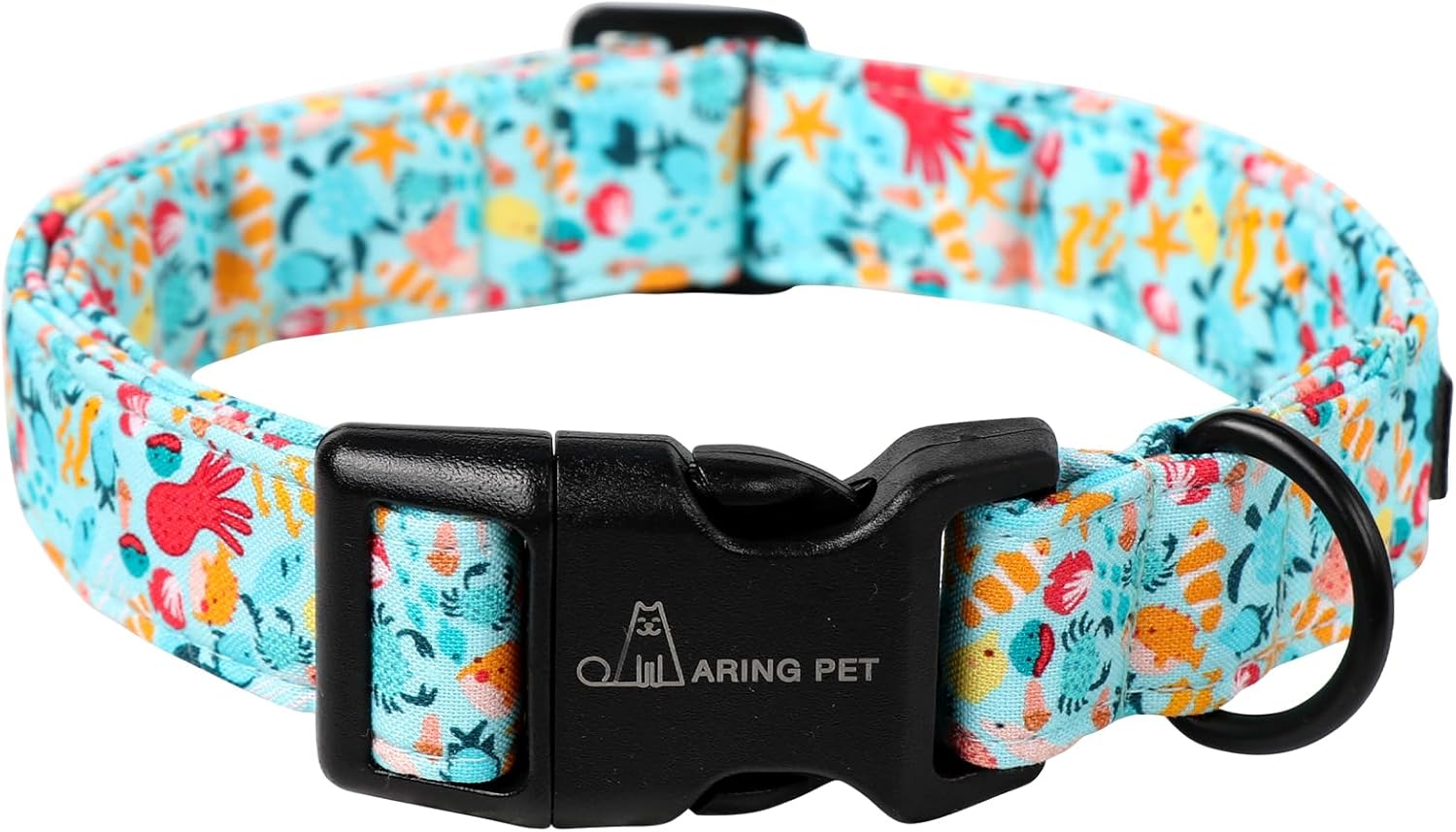 ARING PET Dinosaur Dog Collar-Cute Boy Dog Collar for Small Dogs, Adjustable Dinosaur Print Pet Collars Puppy Collar for Small Medium Large Dogs