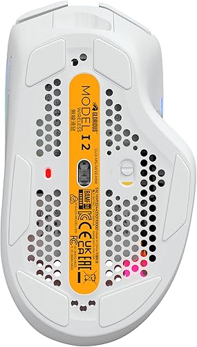 Miniatura 8 de Glorious Mouse inalámbrico para juegos modelo I 2 para juegos, híbrido de 2.4 GHz y Bluetooth, 2.65 oz superligero, 9 botones (2 intercambiables),