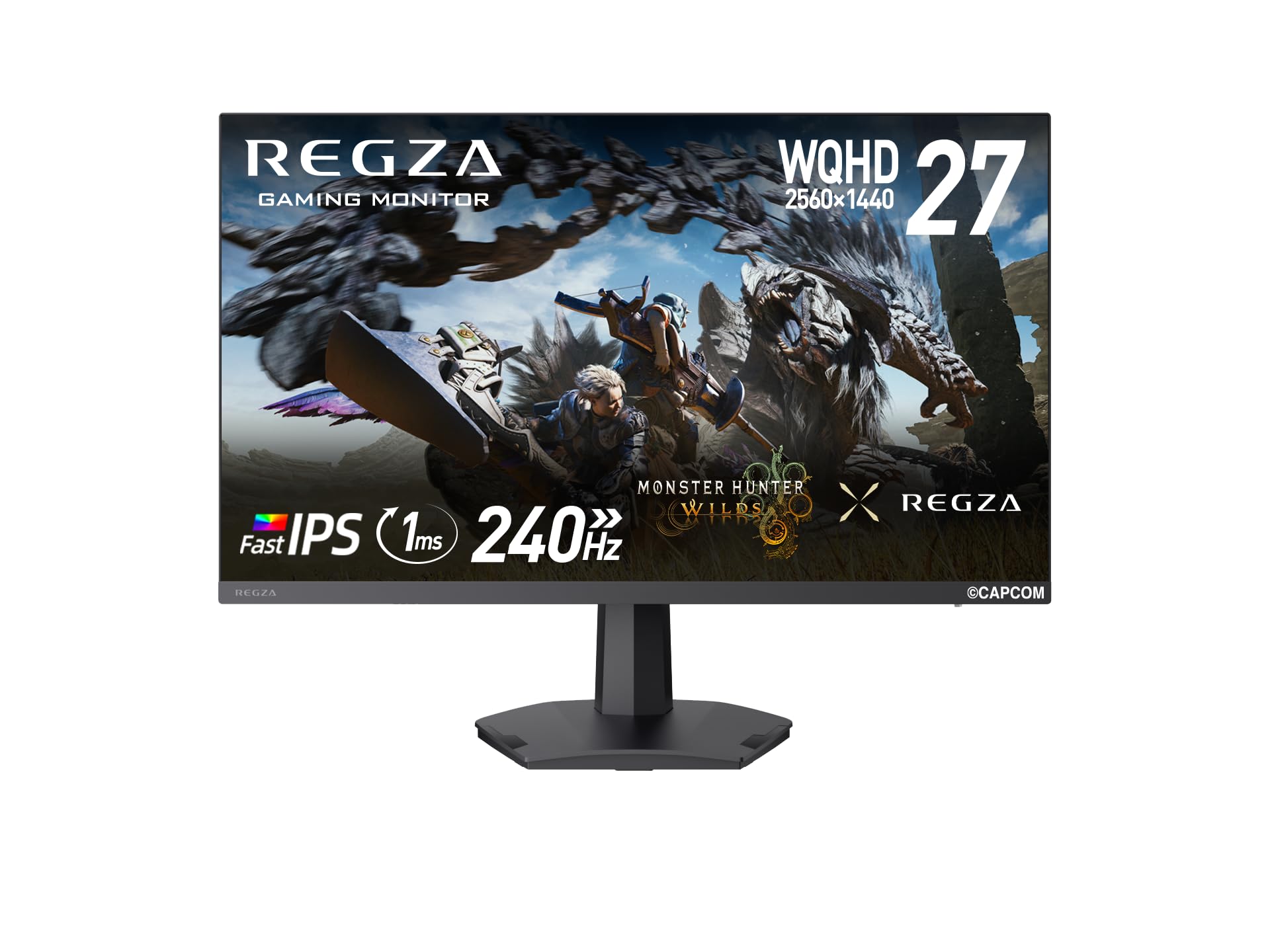 Amazon.co.jp: REGZA ゲーミングモニター 27インチ WQHD 240Hz