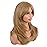 MapofBeauty 20 Inch/50 cm Long Layered With Bangs Straight Synthetic fiber Shoulder Length Hair for Daily Use or Party Wig (Ash Blonde)