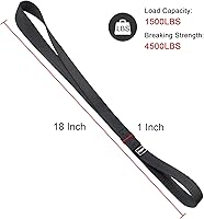 Vista 28 de Ayaport Correas de amarre con hebilla de leva de 6 pies y 2200 libras de resistencia a la rotura con ganchos en S para motocicleta, kayak