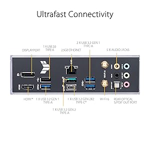 ASUS TUF GAMING B760-PLUS WIFI Intel B760 LGA 1700 ATX motherboard, Ready for 14th, 13th & 12th Gen Intel Core CPU, 12+1+1 Stages, PCIe 5.0, 3x M.2, DDR5, 2.5G, USB 3.2 Type-C, Thunderbolt 4, USB4