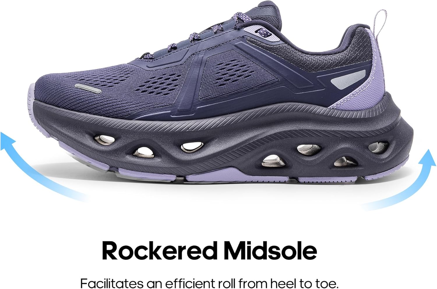 NORTIV 8 Women's Cushioning Walking Shoes Non Slip Breathable Comfortable Workout Running Tennis Jogging Gym Athletic MovePropel Fashion Sneakers - Image 4