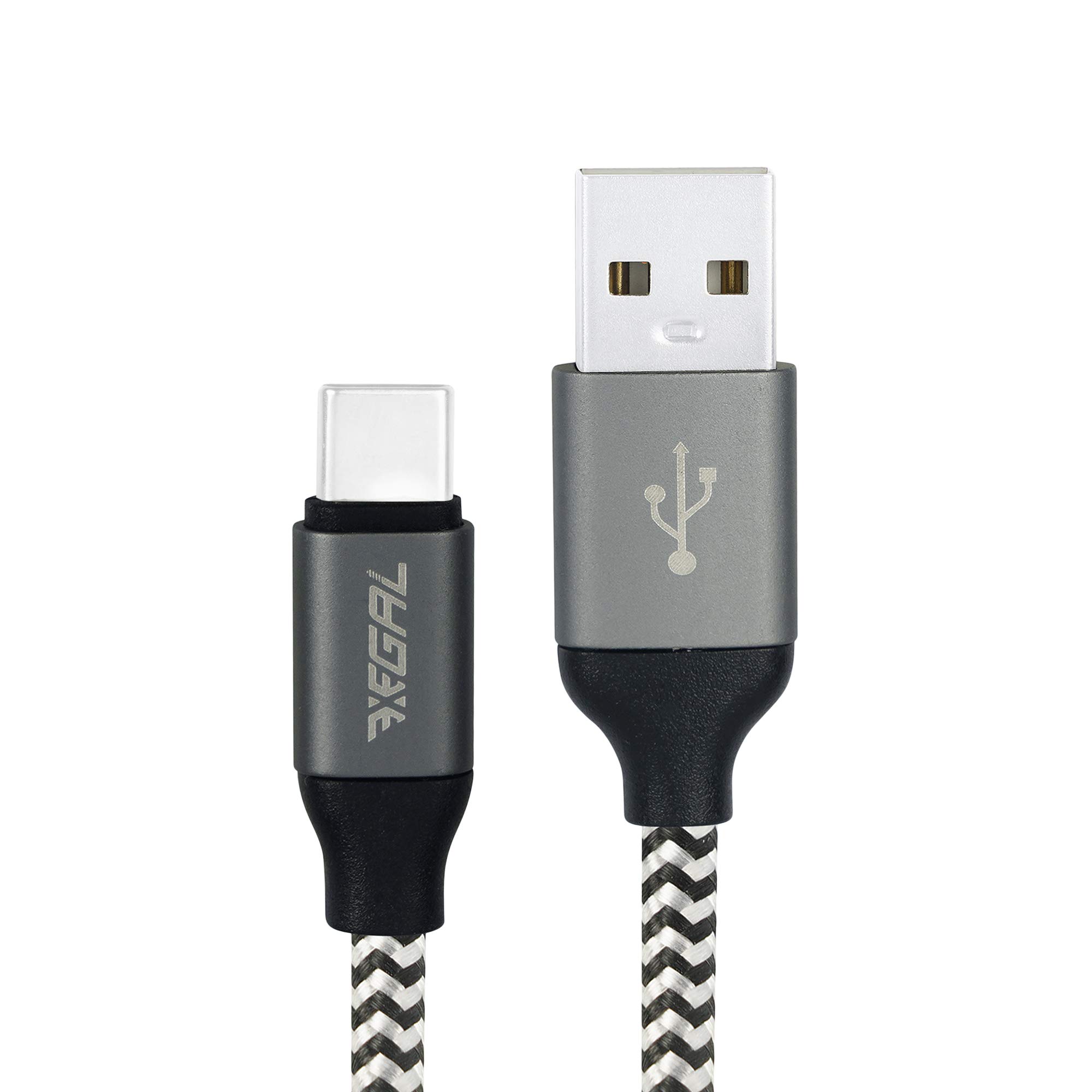 Xegal USB Type C to USB-a Cable with Extra Strong Nylon Braiding and Fast Charging 1 Meter (B07Y2ZJSRX) Amazon Price History, Amazon Price Tracker