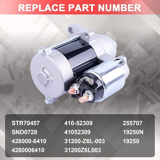 Motor de arranque 12V para Honda GX630 2007-2013 miniatura 3