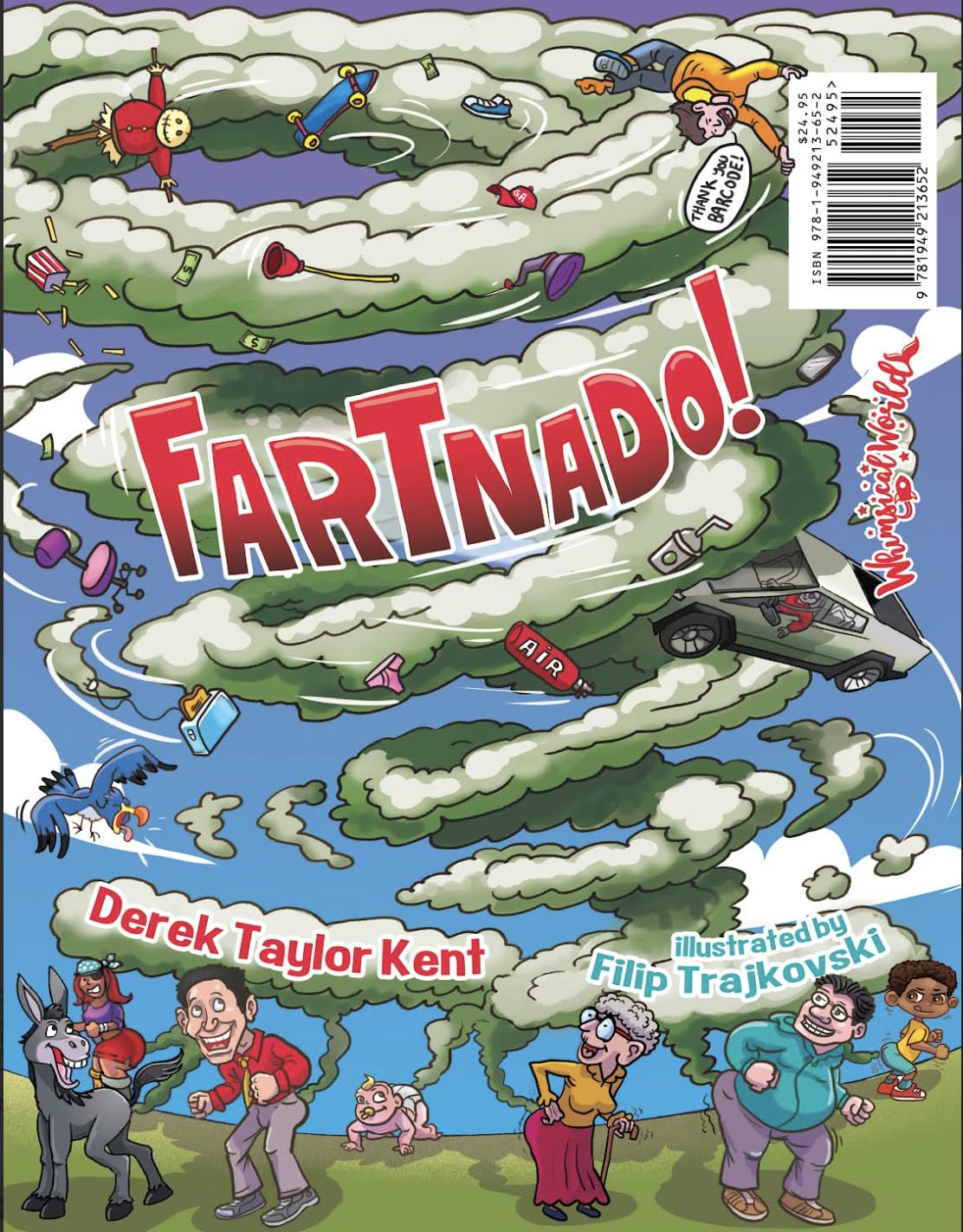 The Funniest Picture Book Ever AKA Fartnado! (LOL Story about Community and Bravery)