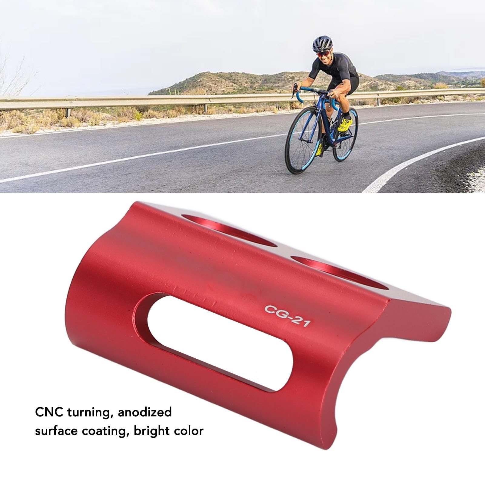 Cintre Dérailleur Avant Vélo – Adaptateur CNC En Alliage D'aluminium (universel)