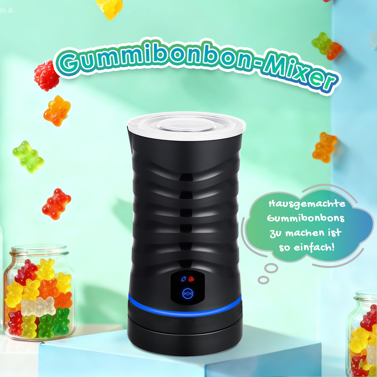 Gummy Candy Maker Mixer Infused Herb Edible Gummy Machine Gummy Making Kit DIY Gummy Maker