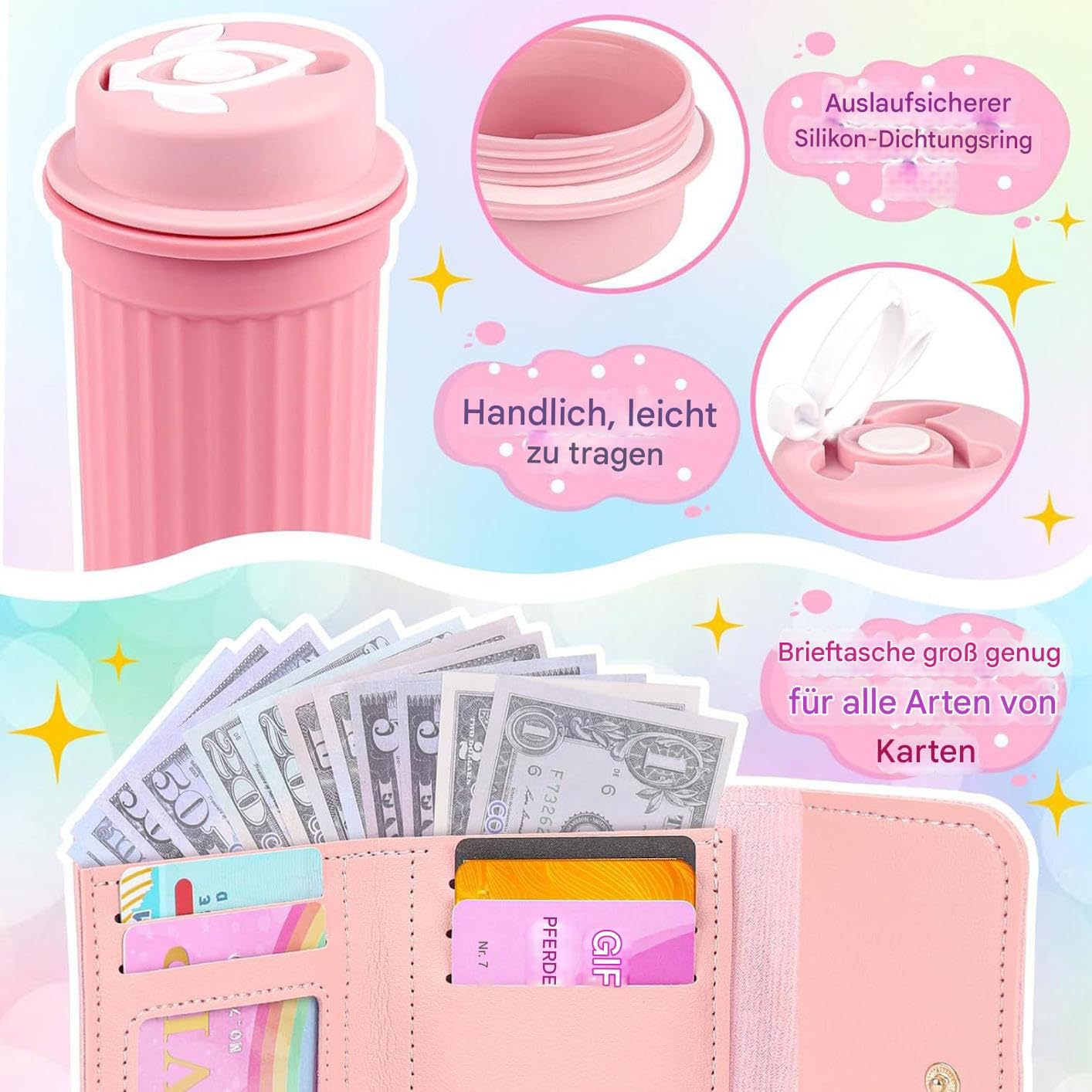 Ensemble de Sac à Main pour , Jeu de rôle, Jouet pour Tout-Petits, Jouet de Princesse pour Petites Filles