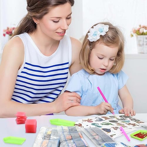 Miniatura 3 de 72 piezas de pegamento de diamante arcilla pegamento de pintura arcilla DIY diamante bordado cera herramienta pintura cera para arte de diamantes 5D