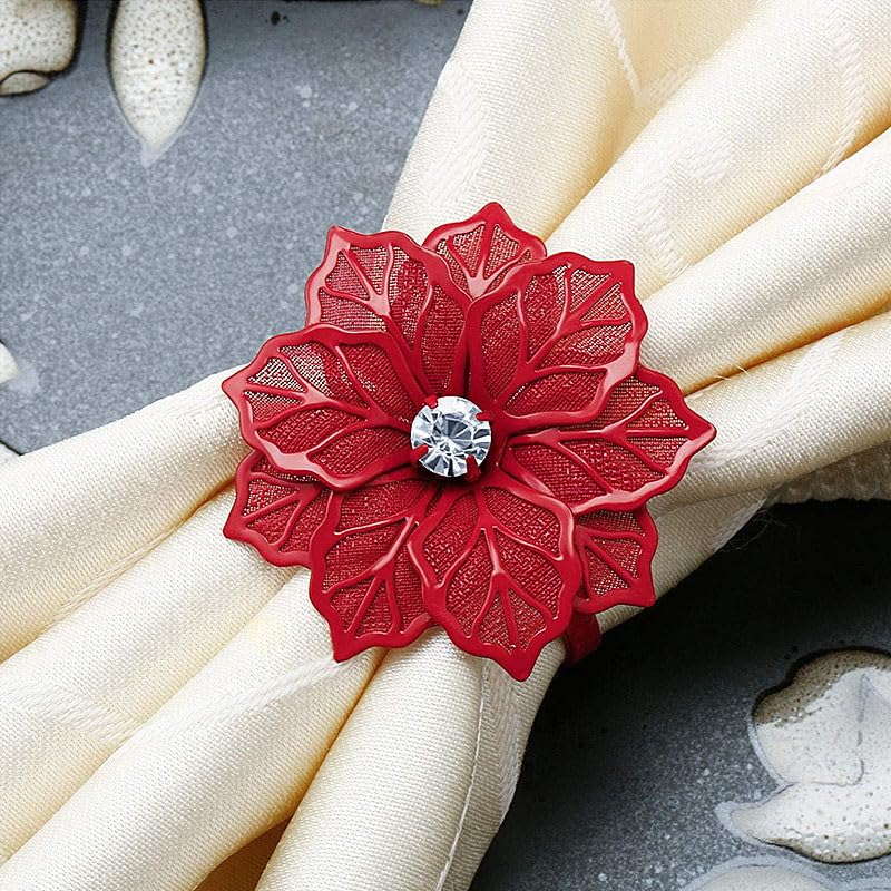 Servilleteros de flores Feng Shui para decorar mesas de bodas y banquetes de gala