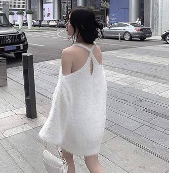 Amazon | [Ksila] レディース ニットセーター Vネック ゆったり