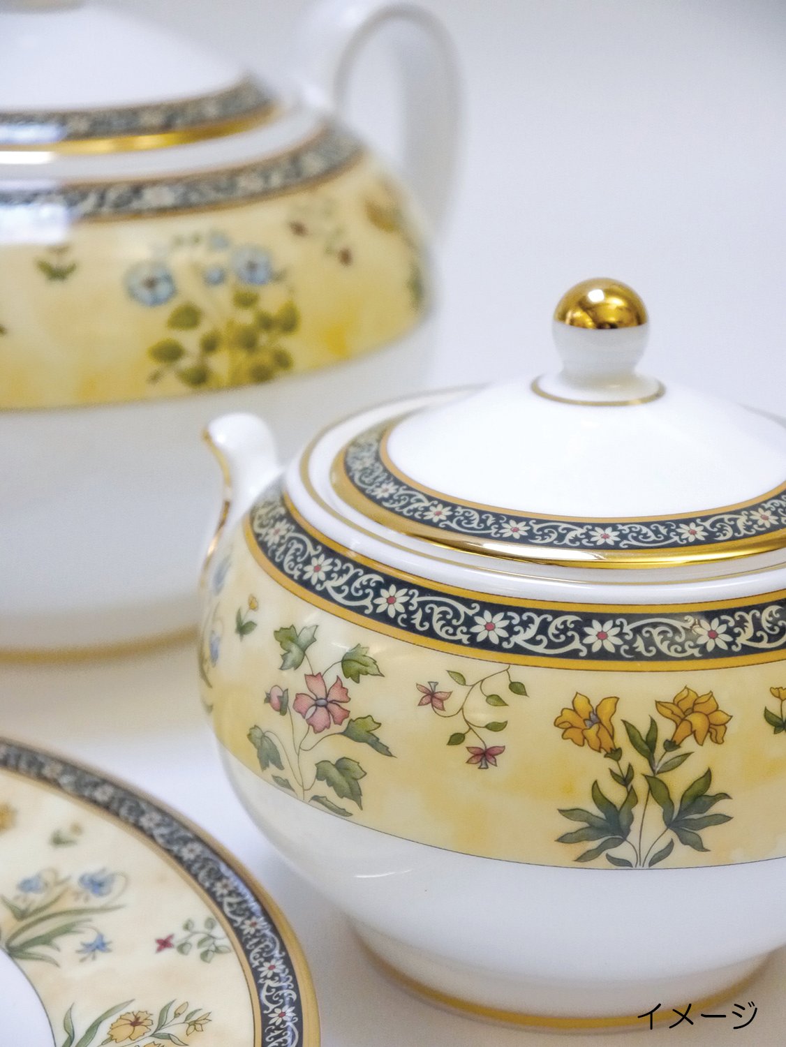 Amazon.com | Wedgwood India Bone China Teapot, 1.4 Pint