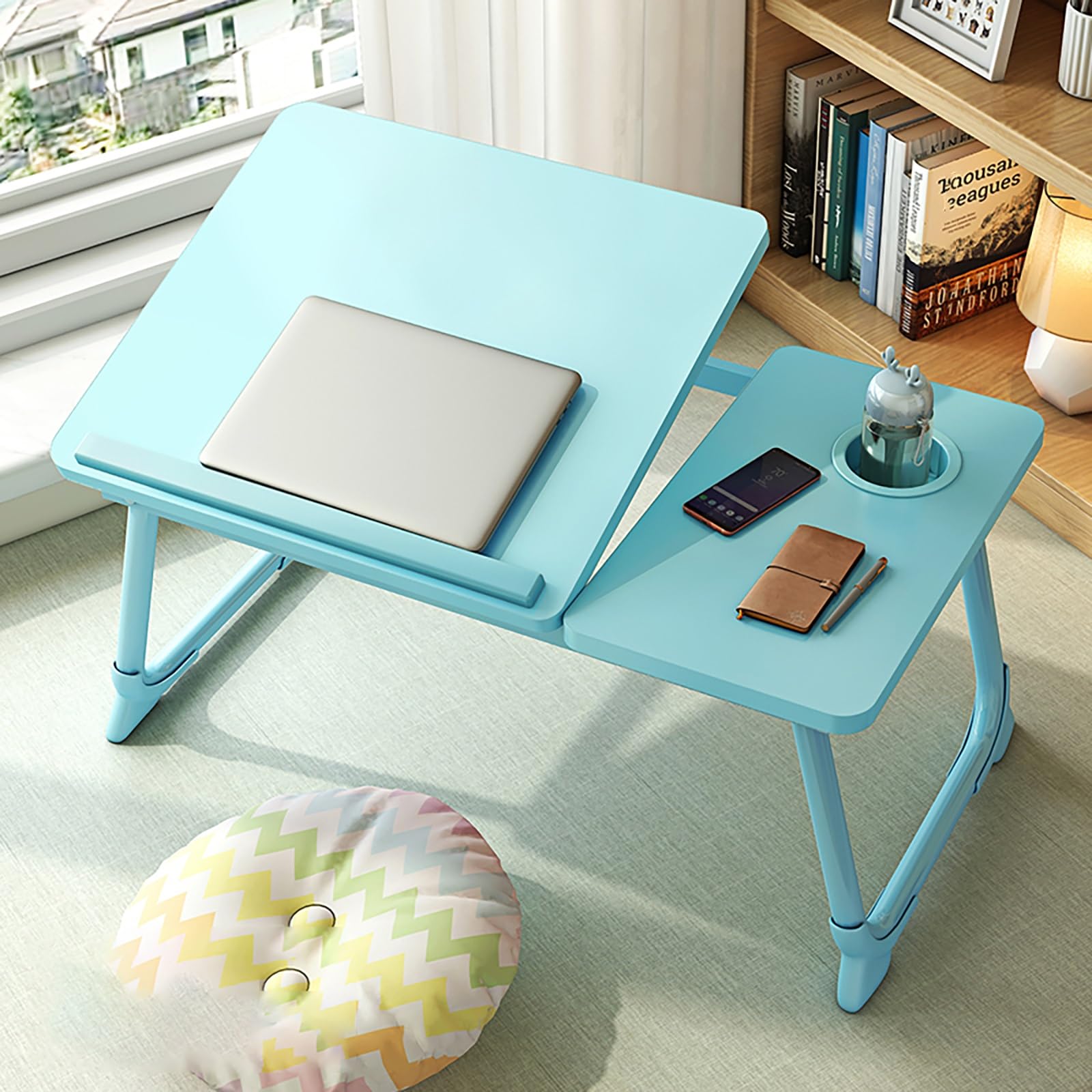 Table basse polyvalente pliable avec base antidérapante
