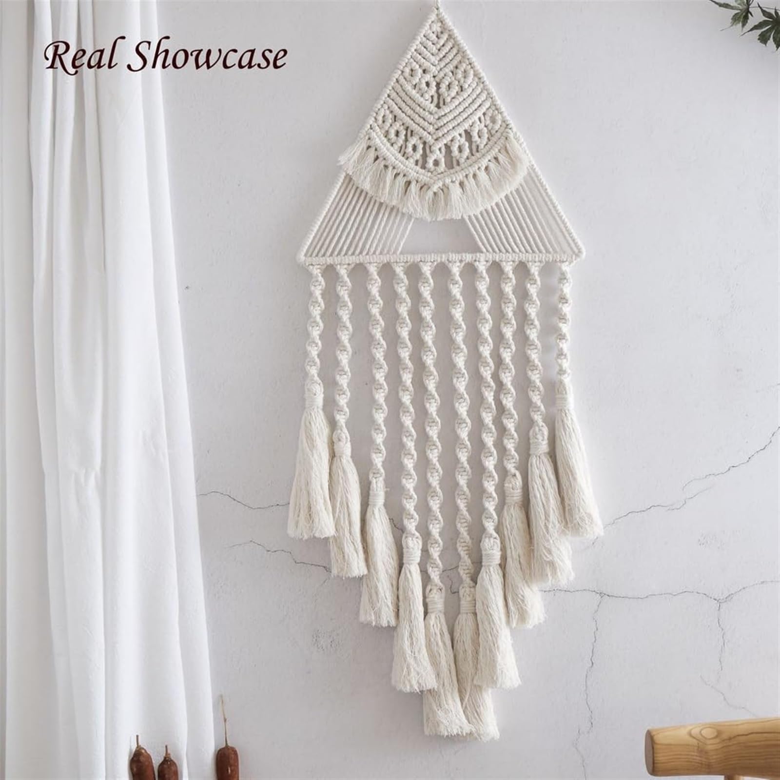 Bunter Makramee Traumfänger - Wanddekoration Mit Quasten