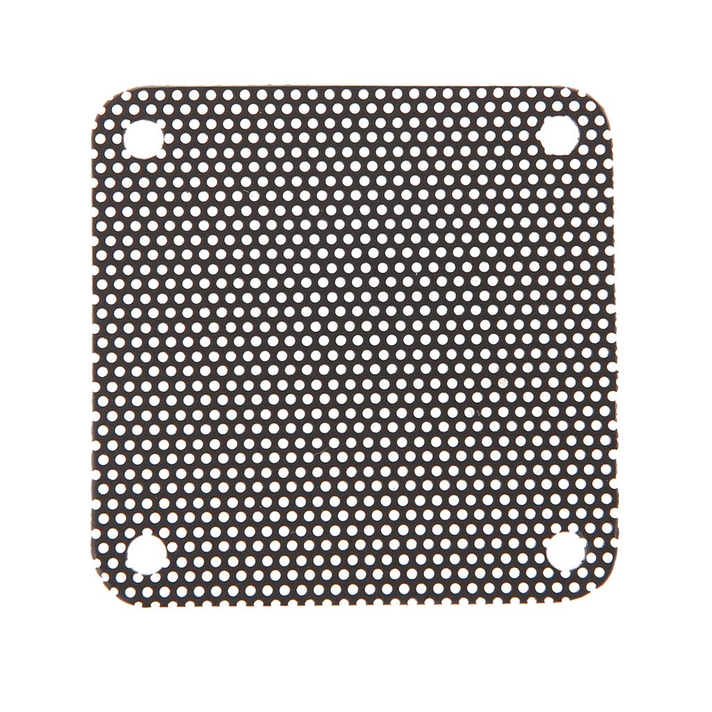 5PCS PVC Fan Dust Filter PC Dustproof For Case Cuttable Computer Mesh Cover 40mm Adapter Cable Connector Expander Splitter Cable Fan Converter Controller Card Module Board Bracket Socket Panel Mount