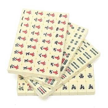 Amazon | Zengxi 麻雀牌 マージャン牌 中国 144タイル麻雀セット