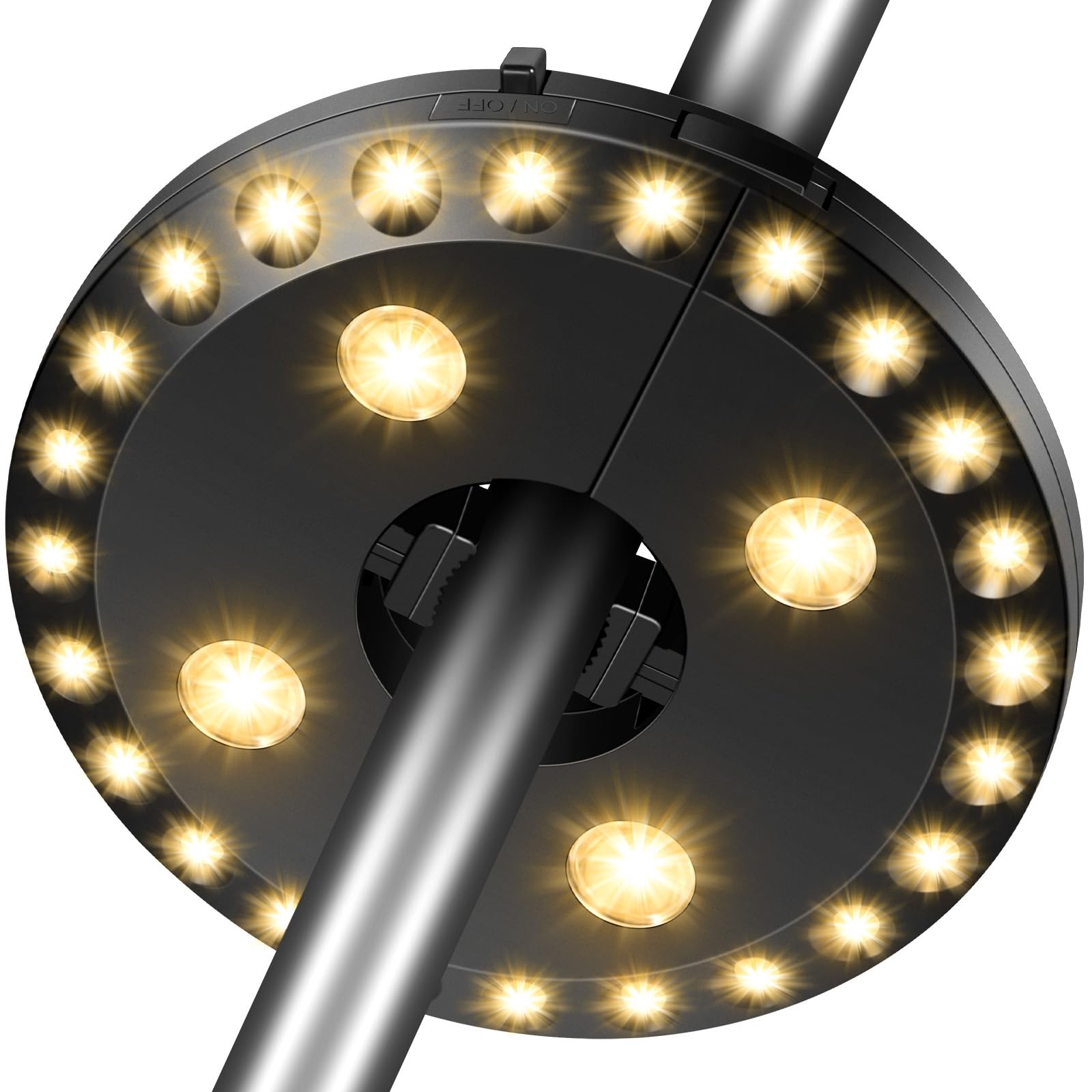 Luce a LED ricaricabile tramite USB, luce bianca fredda, illuminazione esterna senza fili per ombrelloni da giardino, paralumi da appendere e decorazione a bordo piscina
