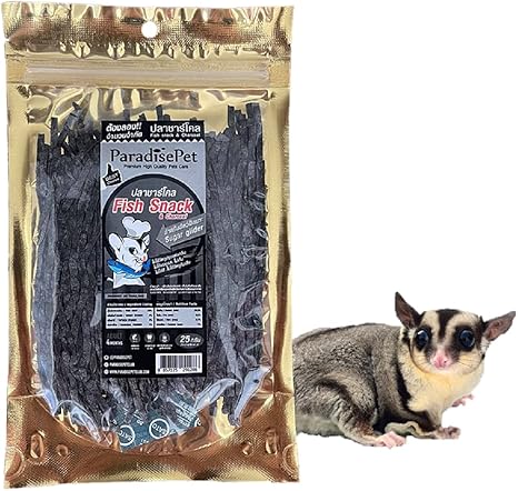 fish snack sugar glider