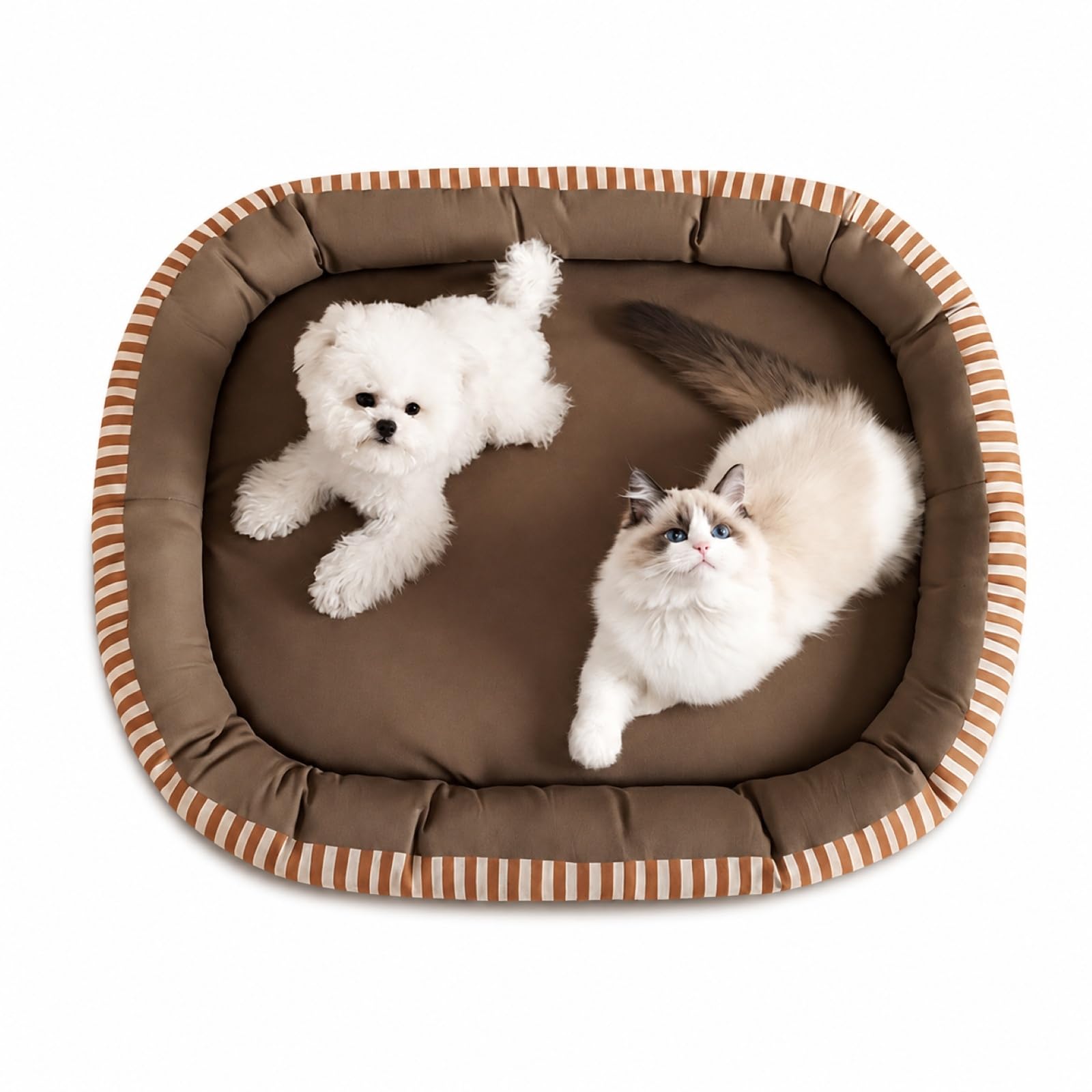 Nid douillet pour chats et chiens imperméable | Panier Oxford résistant S