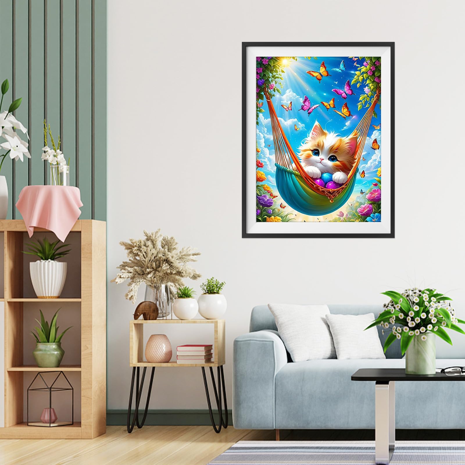 TOSTOG Diamond Painting Kit Adulte Débutant,Sorcière Diamant