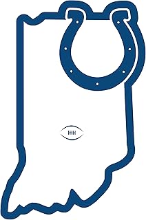NFL Siskiyou Sports Fan Shop Indianapolis Colts Home State 11 Inch Magnet One Size Team Color