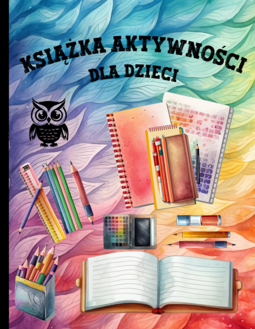 Książka aktywności dla dzieci: łamigłówki, zagadki, nauka i zabawa