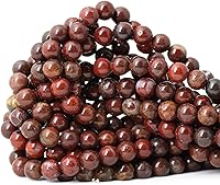 Vista 78 de 60 cuentas redondas sueltas de piedra dálmata natural de 0.236 pulgadas (0.236 in) para hacer joyas, hallazgos de bricolaje, 1 hebra de 15 pulgadas