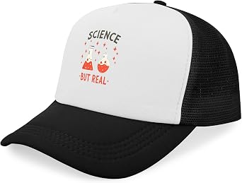 Bilim Ama Gerçek Kamyon Şoförü Şapka Kadın Trendy Mesh Trucker Hat Yaz için