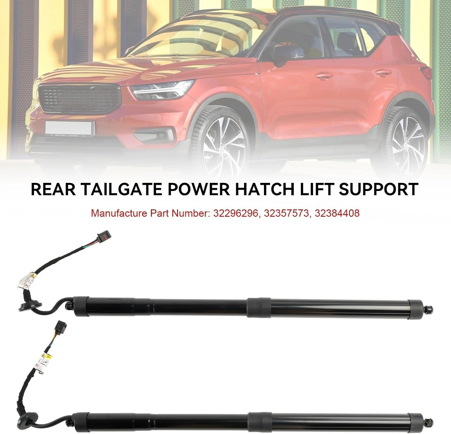 リアゲートダンパー 左右リア電動テールゲートガスストラットボルボ XC40 536 2017 2018 2019 2020 2021
